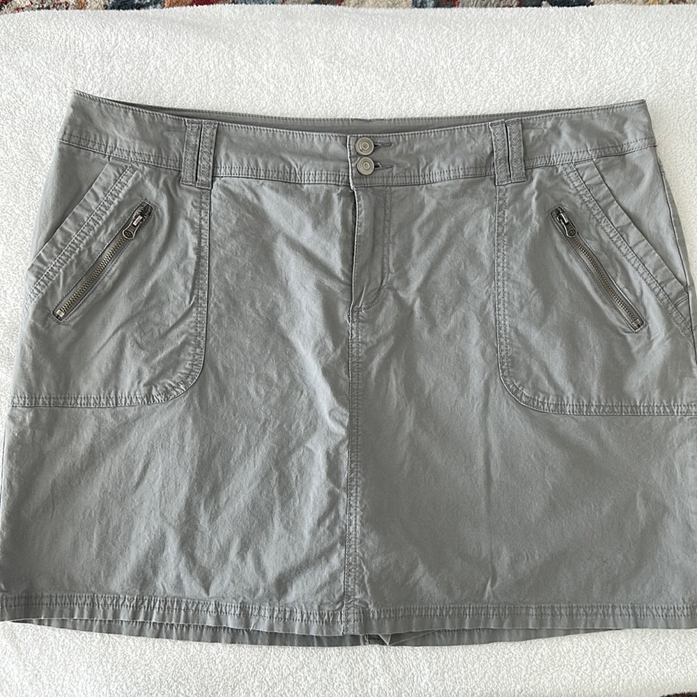 Lane Bryant Gray Skort